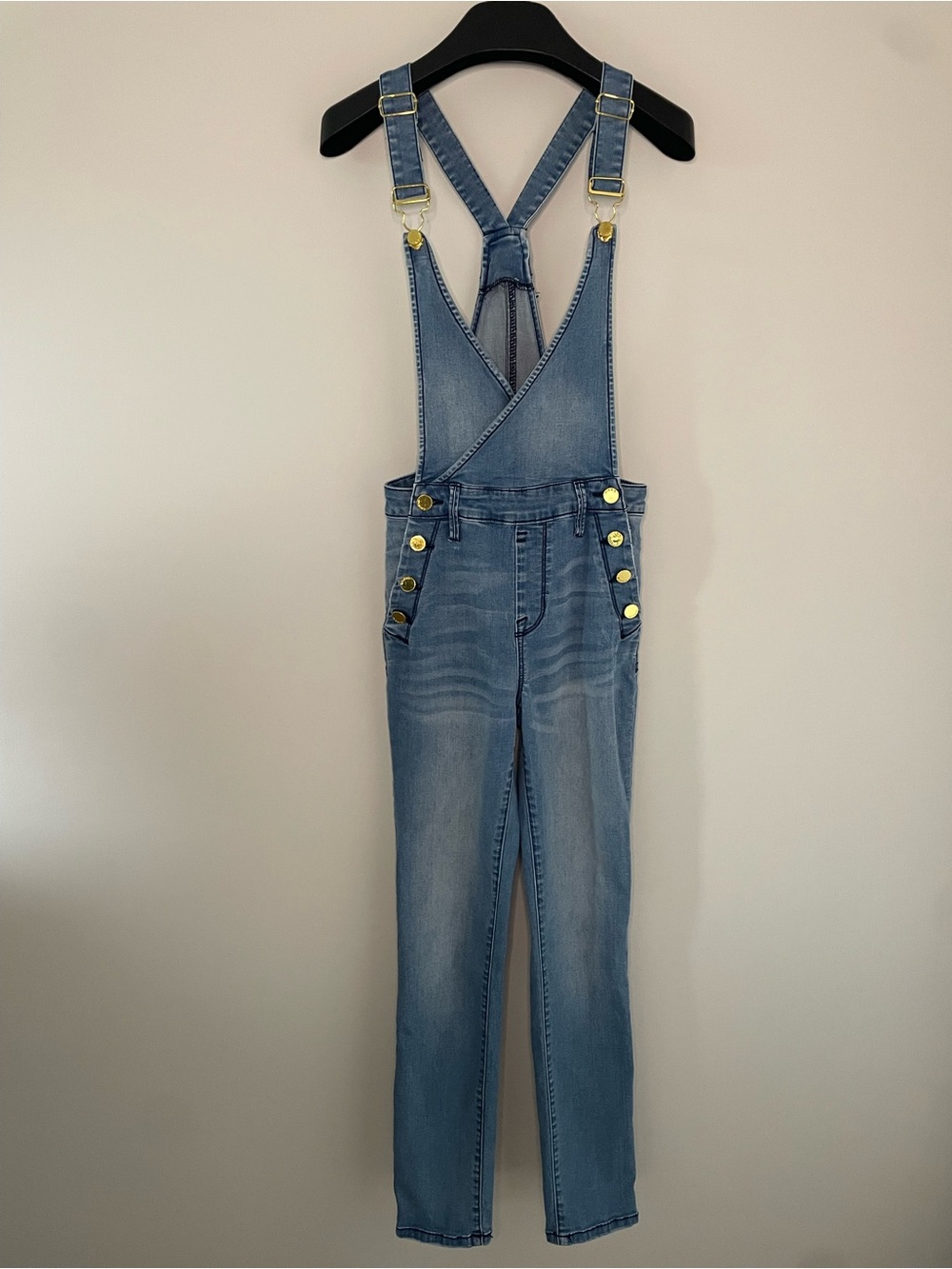 bebe Light Blue Denim Jeans with Black Label